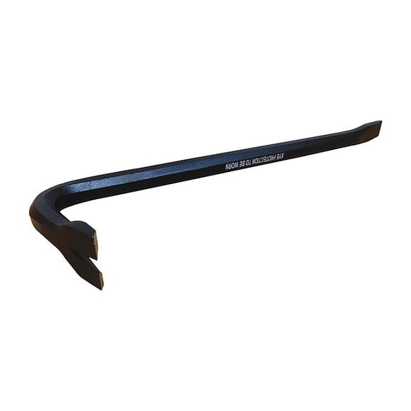 Gooseneck Wrecking Bar,12 In,1/2 In Dia 3FE97