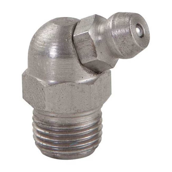 Westward Grease Fitting,65 Deg.,SS,55/64" L,PK10 52PA21
