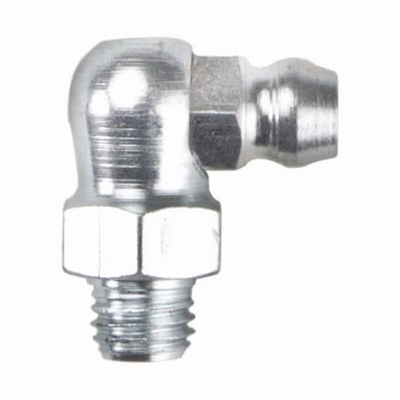 Westward Grease Fitting,90 Deg.,Stl,49/64" L,PK10 52NZ48