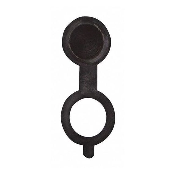 Westward Fitting Cap,45 Deg.,PP,55/64" L,Blk,PK10 52NZ22