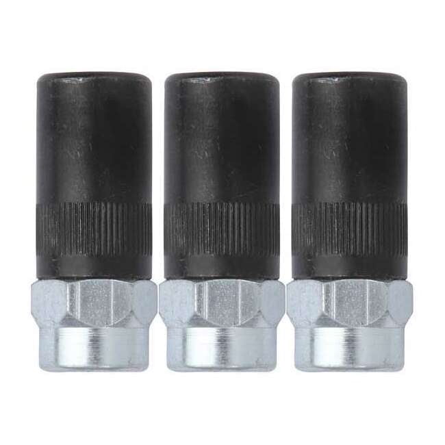 Westward Grease Coupler,Steel,PK3 45FG41