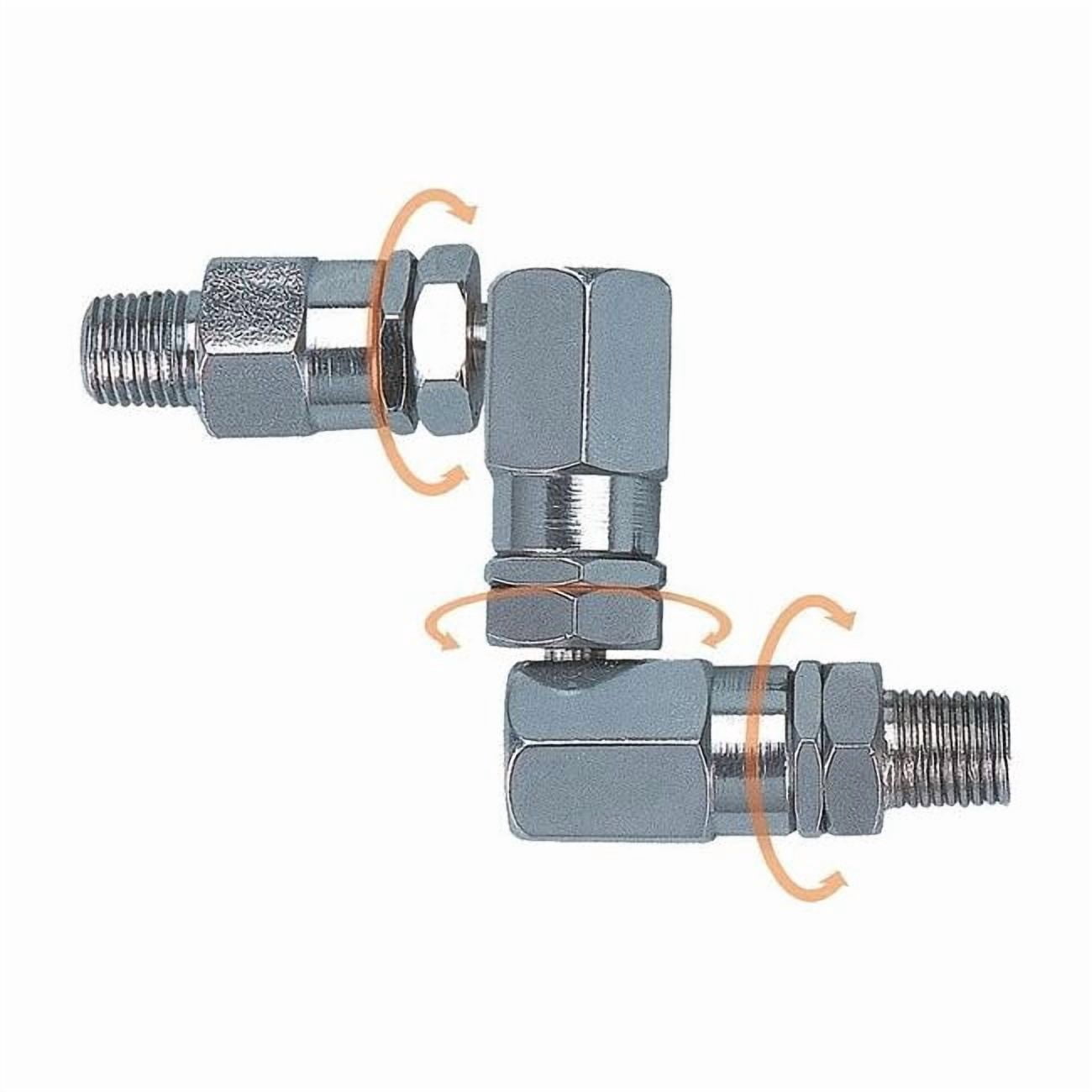Swivel, Steel, 1/2 in, UNF, 6,000 psi 21EM20