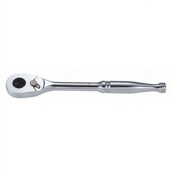 Westward Hand Ratchet, 11 in, Chrome, 1/2 in 440G17