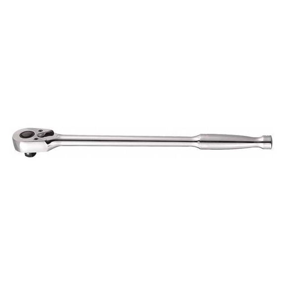 Westward Hand Ratchet, 15 in, Chrome, 1/2 in 5TZE7