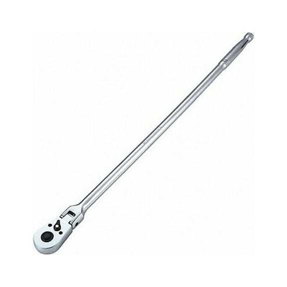 Westward Hand Ratchet, 25 in, Chrome, 1/2 in 440G16