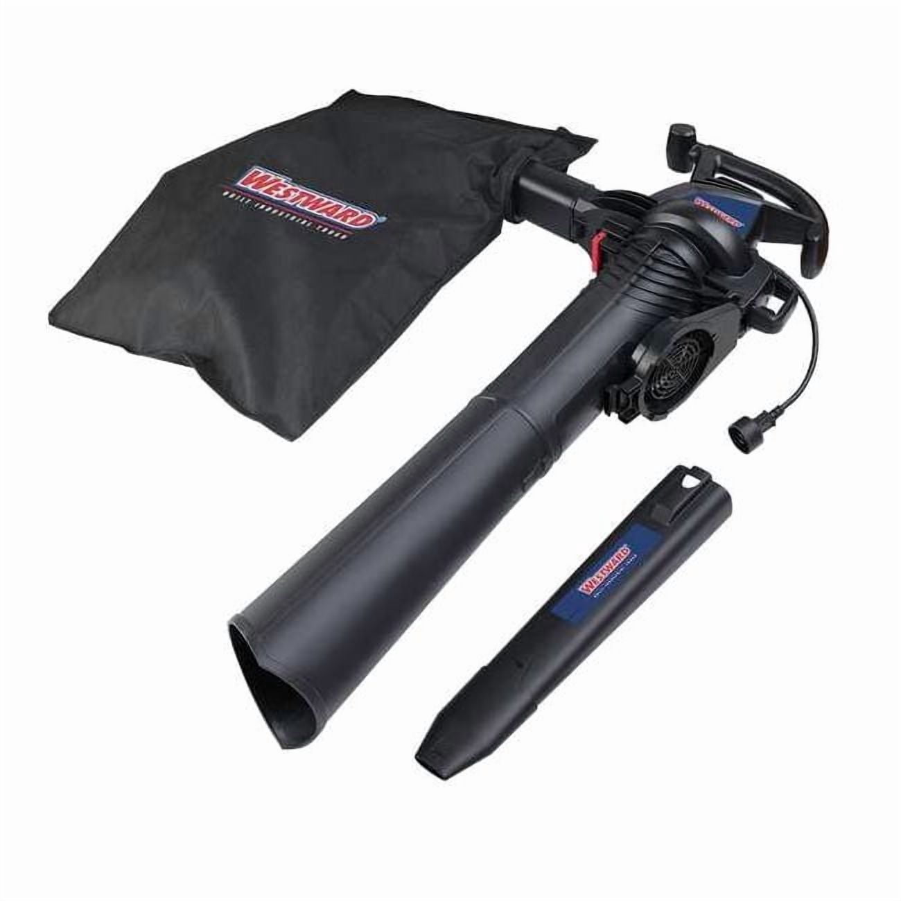 Corded Corded Handheld Leaf Blower/Vacuum, 370 cfm, 210 mph, 90 dBA 20X615
