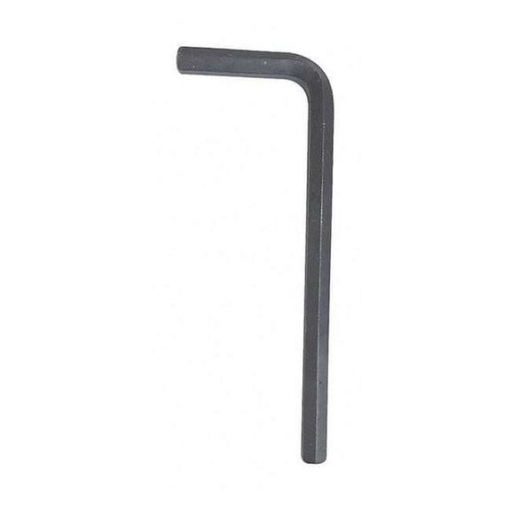 Metric Plain Hex Key Hex Key, 6 mm Tip Size, 3 1/2 in Long, 6 mm Short
