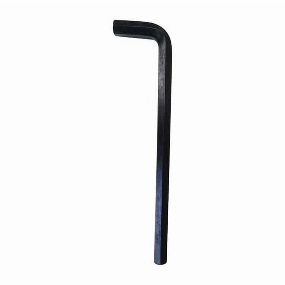 Plain L Key Hex Key, 7/16 in Tip Size, 7 31/64 in Long, 7/16 in Short 54TU66