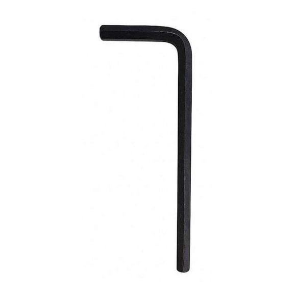 SAE Plain Hex Key Hex Key, 9/64" Tip Size, 2 23/64 in Long, 9/64 in Short 54TU53
