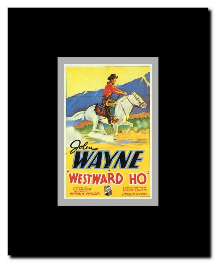 Westward Ho Framed Movie Poster