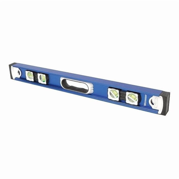 Westward I Beam Level,Aluminum,24 In,Top Read 4MRV7