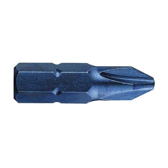Westward Torsion Bit,SAE,1/4",Hex,No 2,1",PK50 41D604