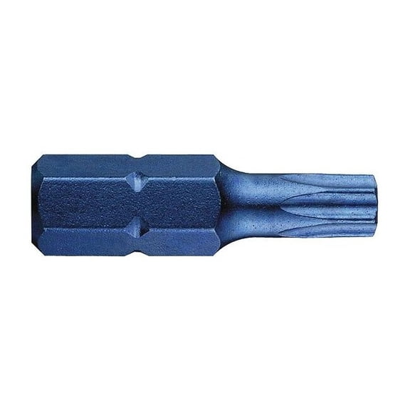 Torsion Bit, SAE, 1/4", Hex, T30, 1", PK5 41D627