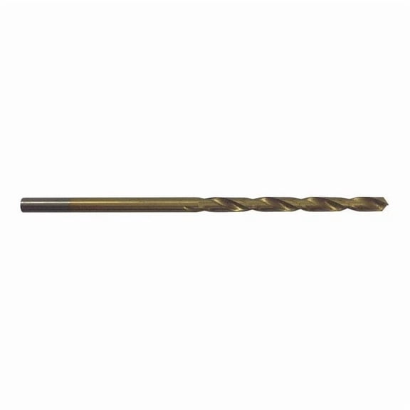 Westward No 27 3" HSS TiN 135 Deg. Jobber Length Drill Bit 6PRR5