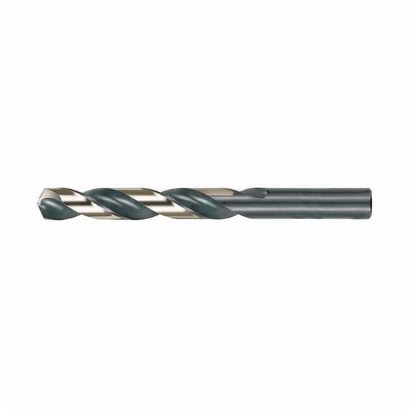Westward 5-5/8" HSS Black/Gold 135 Deg. Jobber Length Drill Bit 5UDF2