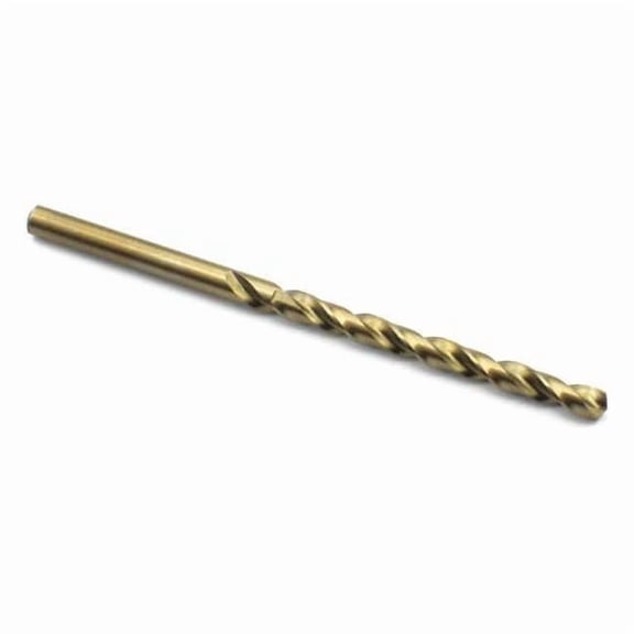Westward Jobber Length Drill Bit, 3/16 in, Cobalt 38AV96