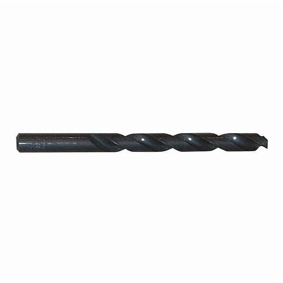 No 34 HSS Black Oxide 135 Deg. Jobber Length Drill Bit 2UFK7