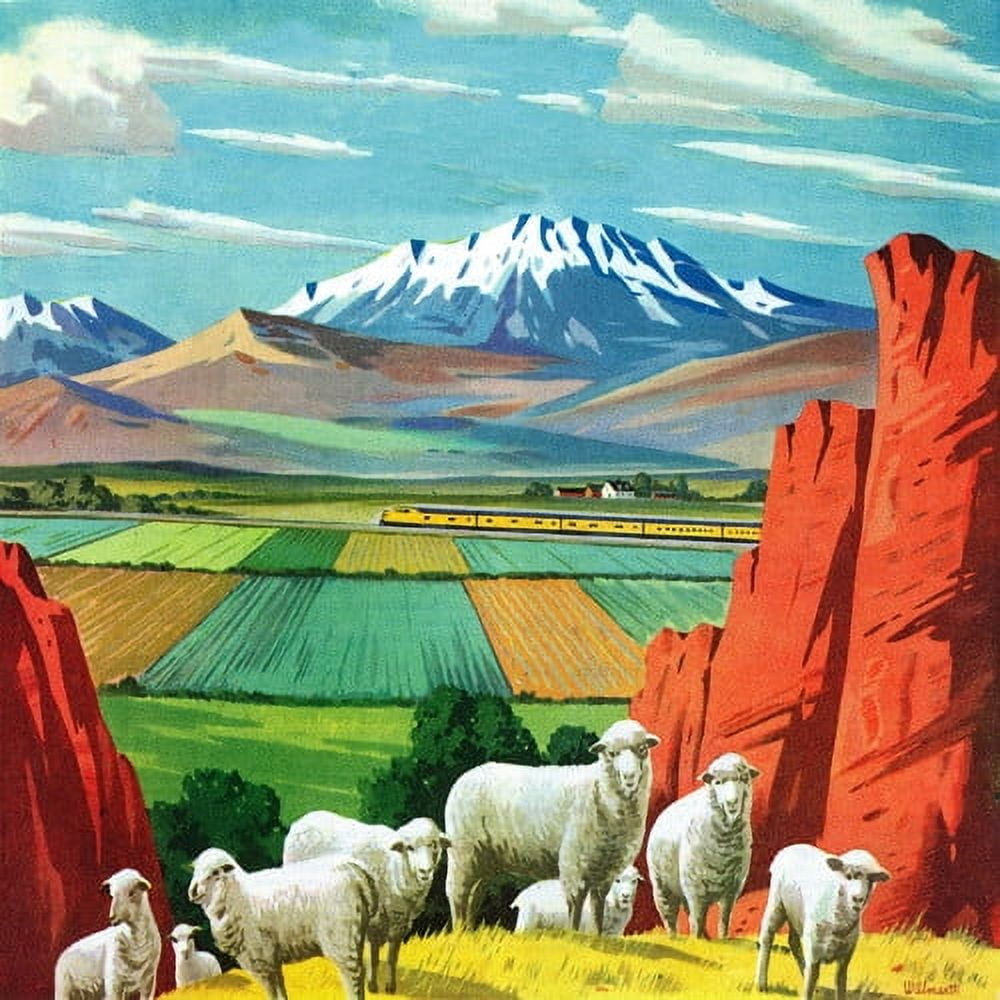 "Westward Journey" Painting Print on Wrapped Canvas