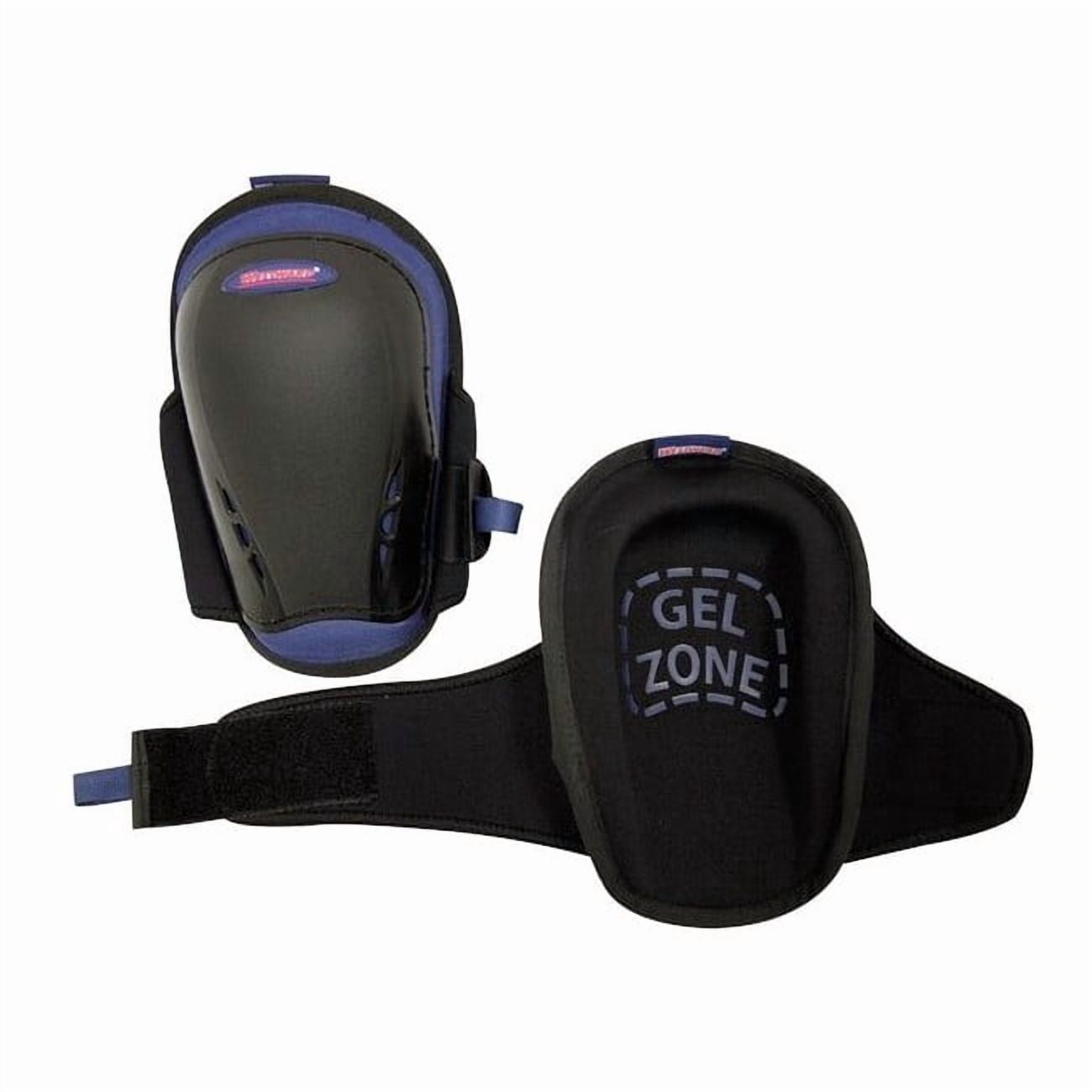 Westward Knee Pad,UNIV,Hook/Loop,Black/Blue,PR 5MZH9