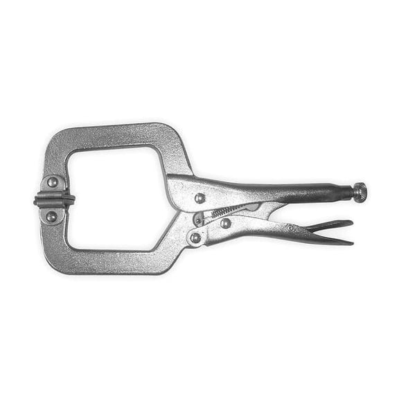 Westward Locking C-Clamp,7",2" Cap.,1-1/8" Throat 2FDC7