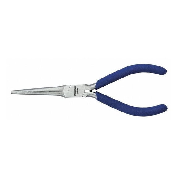 Westward 5 13/16 in Long Nose Plier Dipped Handle 30PA88