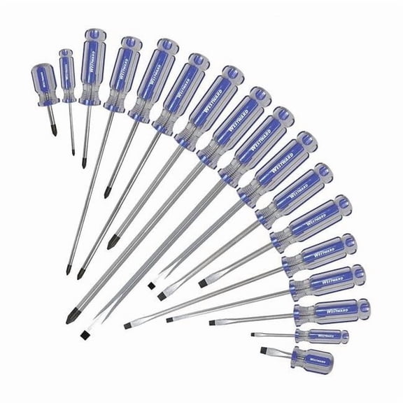Westward Mag Tip Screwdriver Set, NmPcs17 401L76