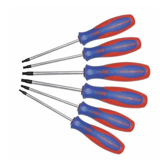 Westward Mag Tip Screwdriver Set, NmPcs6 401L78
