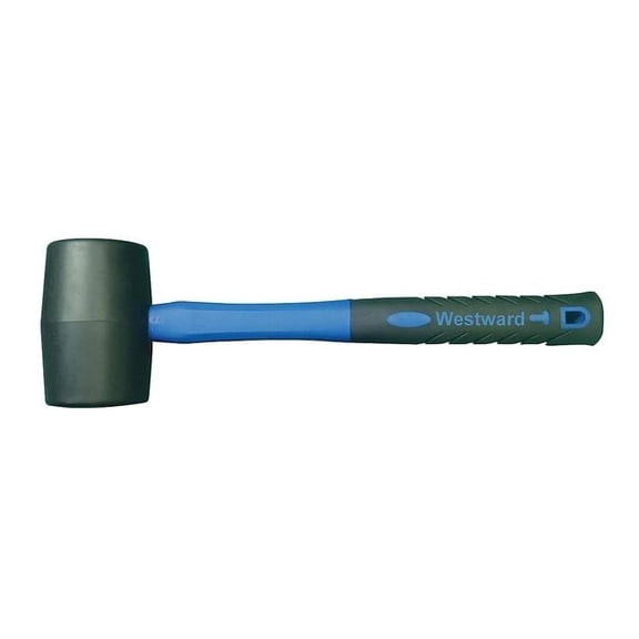 Westward Mallet,Fiberglass/PVC,16 oz.,12-5/8 In L 22PN83