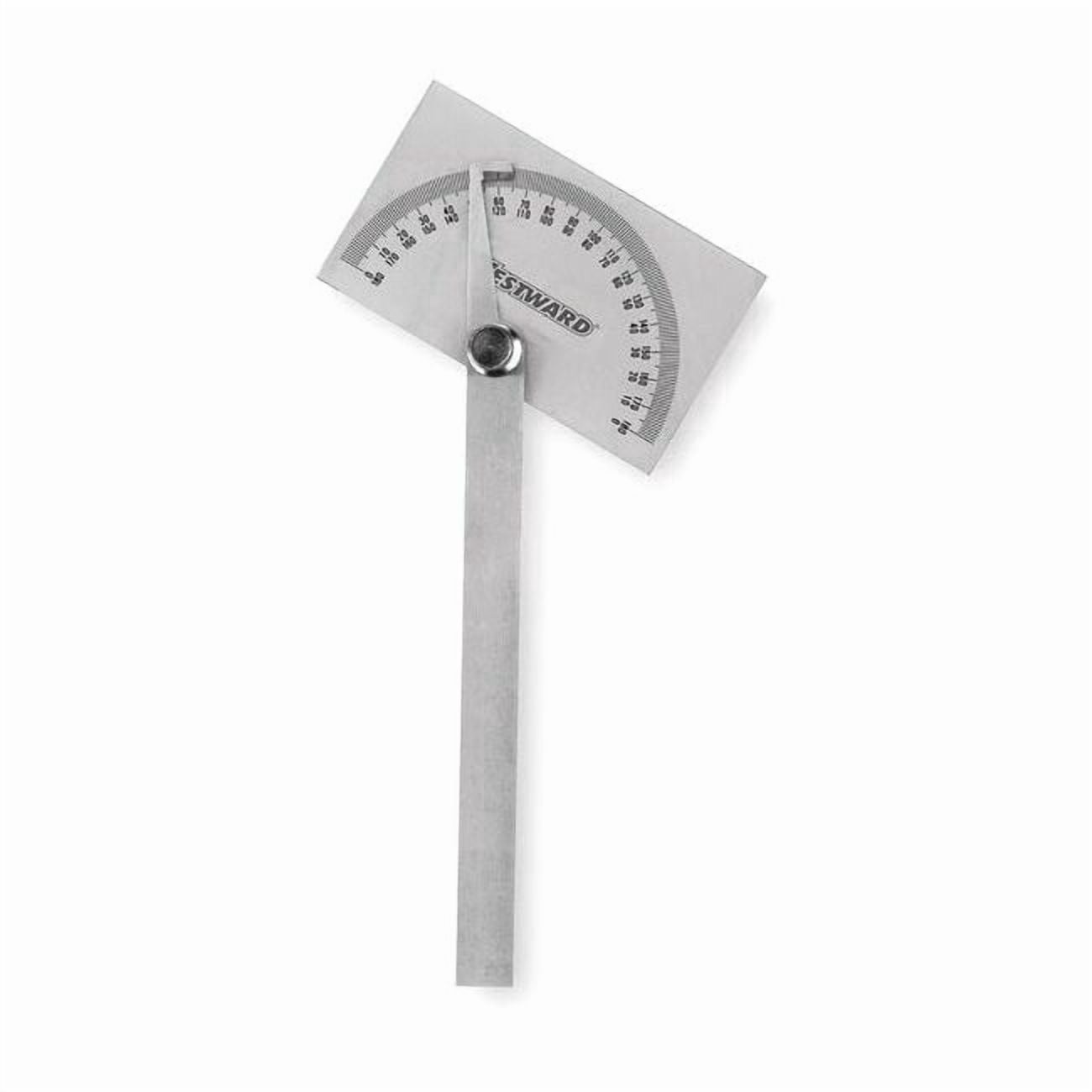 Protractor,Steel,6 In 4KU93