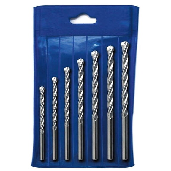 Westward Masonry Drill Set,pc,HSS 6PTC5