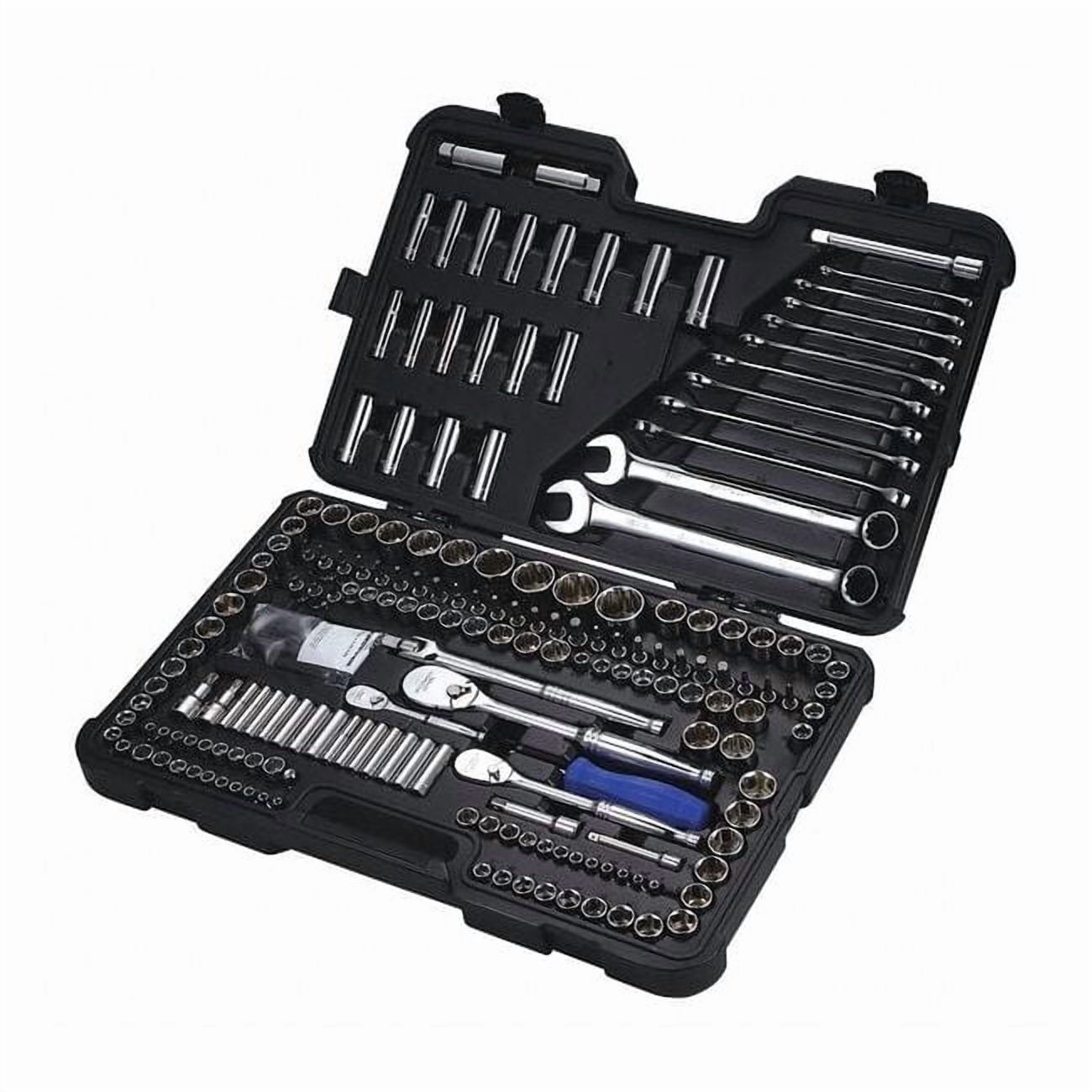 Westward Master Tool Set, SAE and Metric, 204 Pieces, Hex Keys