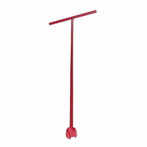 Westward Meter Key,60 in.,Steel,Powder-Coated 31MJ73