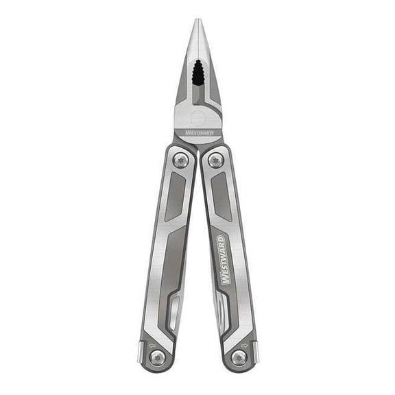 Westward Multi-Tool,Stainless Steel,15-Tool 40JD54