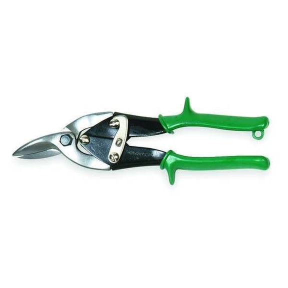 Westward Multipurpose Offset Snip,9 3/4 In,Right 1UG17