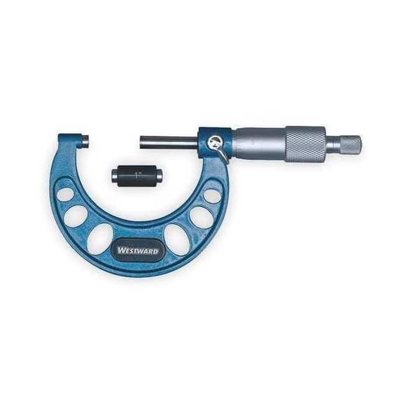 Westward Outside Micrometer,2",Vernier Scale 2YNA8
