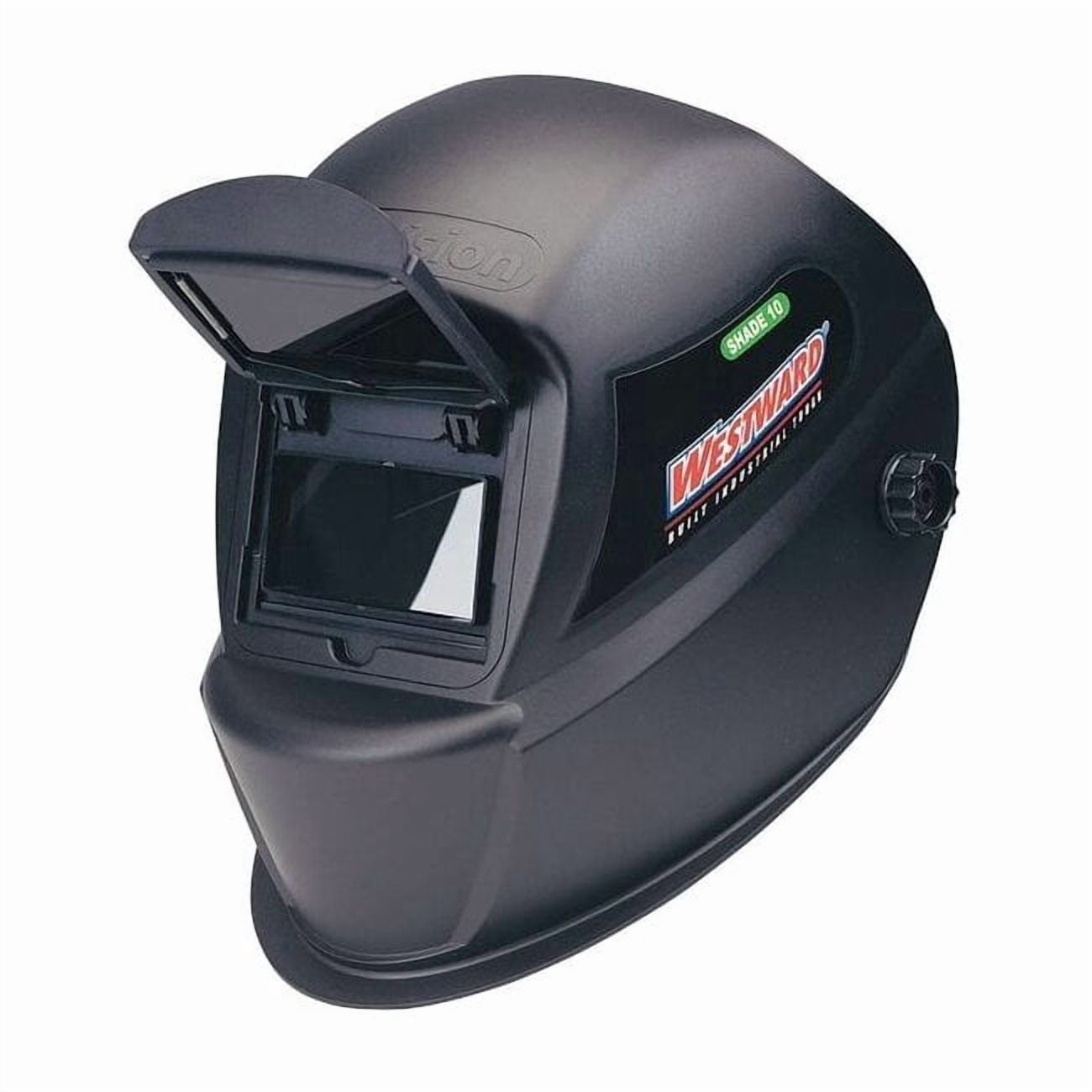 Westward Passive Welding Helmet, 10, Black 4UZZ3