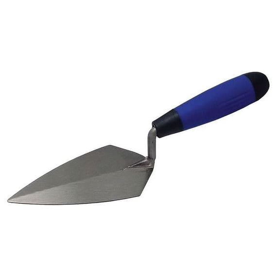Westward Philadelphia Trowel,7inL,3 5/8inW,Steel 13P525