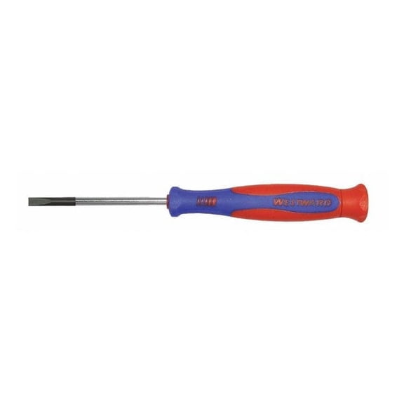 Westward Precision Slotted Screwdriver 5/32 in Round 401L52