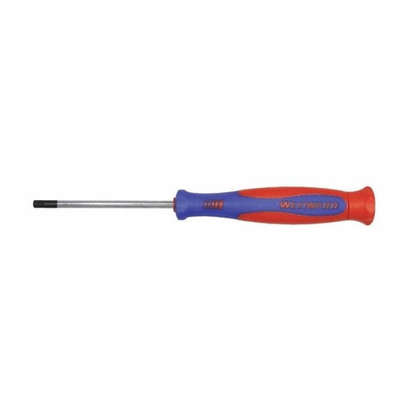 Westward Precision Hex Screwdriver 7/64 in Round 401L65