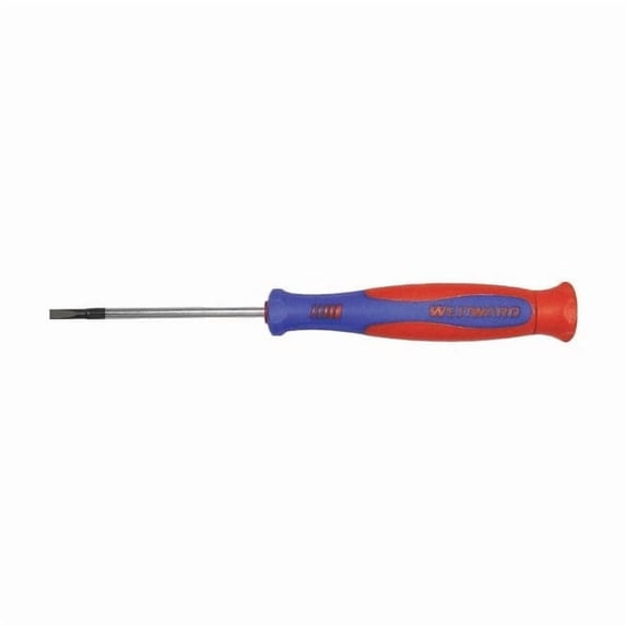 Westward Precision Slotted Screwdriver 3 mm Round 401L72