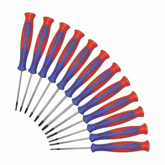 Westward Precision Tip Screwdriver Set, NmPcs12 401L47