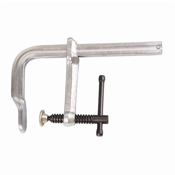 Westward 12 in Bar Clamp, Steel Handle and 5 1/2 in Throat Depth 10D560