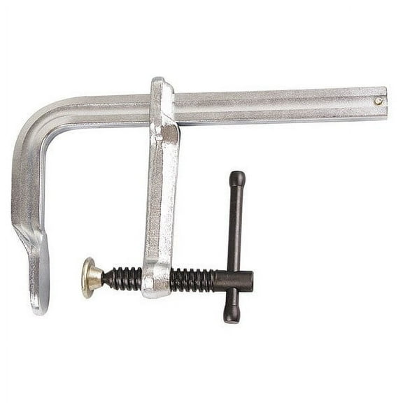 Westward 12 in Bar Clamp, Steel Handle and 5 1/2 in Throat Depth 10D560