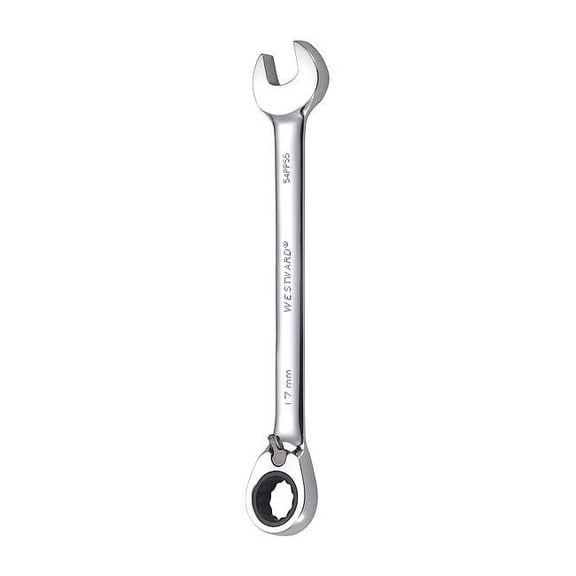 Westward Wrench, Combination, Metric, 17mm 54PP55