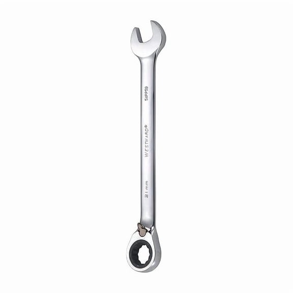 Westward Wrench, Combination, Metric, 21mm 54PP59