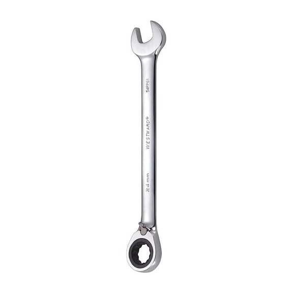 Westward Wrench, Combination, Metric, 24mm 54PP61