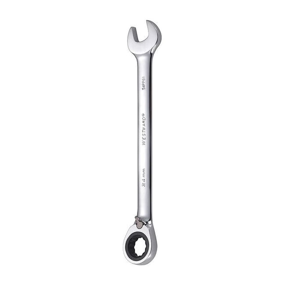 Westward Wrench, Combination, Metric, 24mm 54PP61