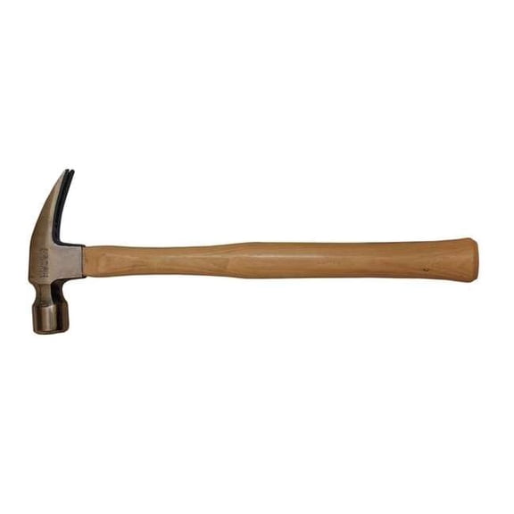 Westward Rip-Claw Hammer,Hickory,Smooth,20 Oz 6DWH9