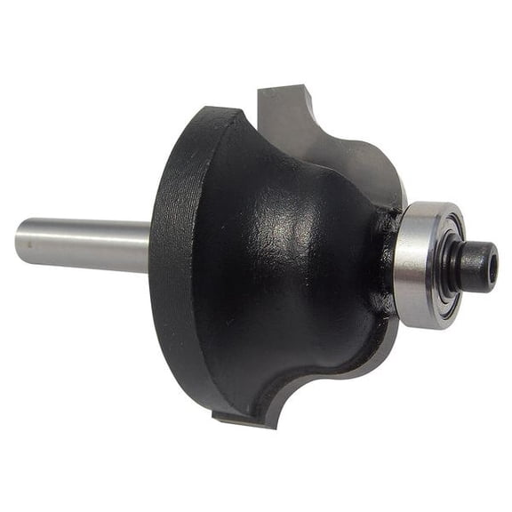 Westward Roman Ogee Cut Profile Router Bit,1-1/2"  16Y558
