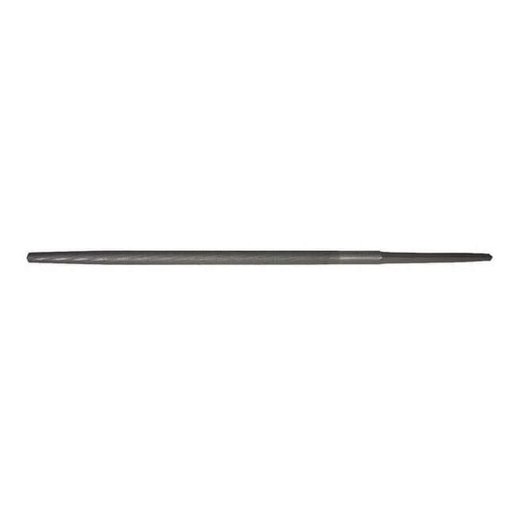 Westward Round File,6 In,Smooth,Machinists 1NFT4